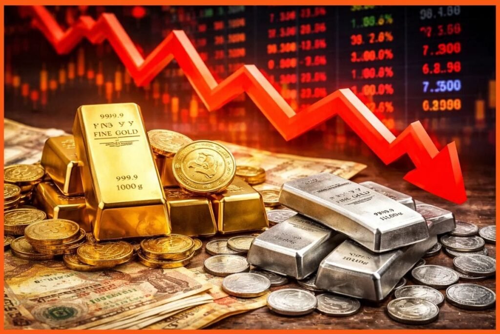 Gold Prices Slump to Monthly Low Amid Inflation Fears and Stronger Dollar