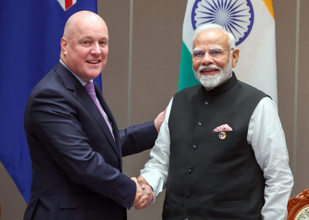 India and New Zealand Elevate Ties to Strategic Partnership with ₹35,000 Crore Trade Target