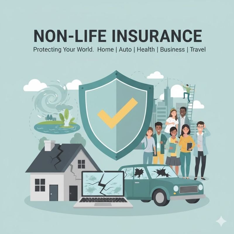Non-Life Insurance Premiums Surge 16% in June, Hitting 5-Month High