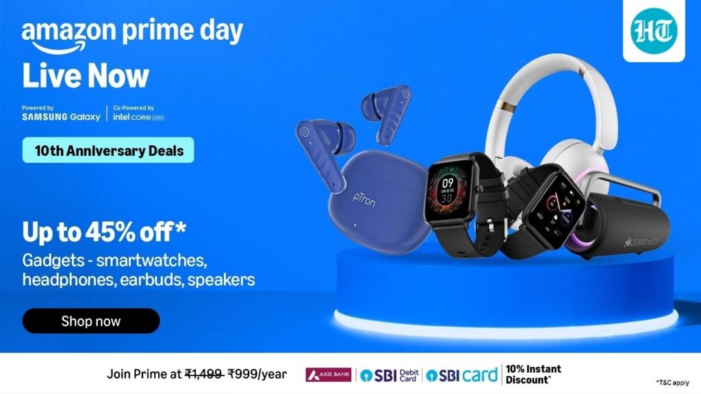 Amazon Prime Day 2026: Best Deals on Smartwatches Starting from ₹999