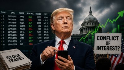 President Trump’s June Financial Disclosure Reveals Massive Stock Trading Activity