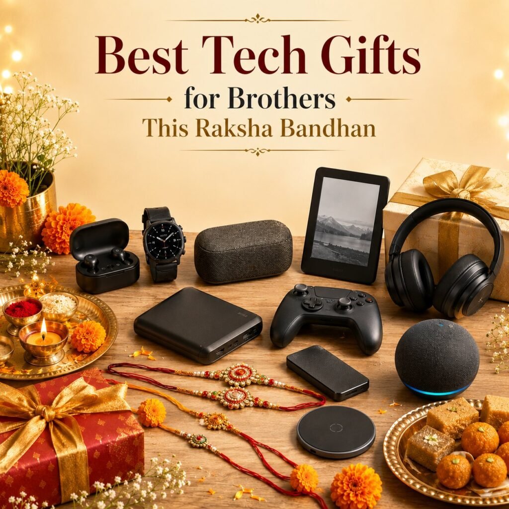 5 Useful Tech Rakhi Gifts Under ₹1,000 for Your Sibling