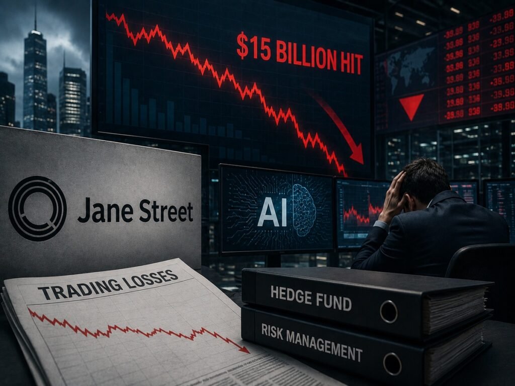 Jane Street Takes $15 Billion Hit in July Amid AI Sell-Off and Hedge Fund Liquidation