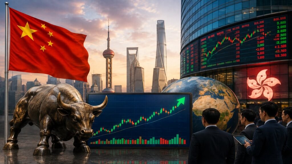 China and Hong Kong Markets Drop on Rate Hike Anxieties and Thin Liquidity