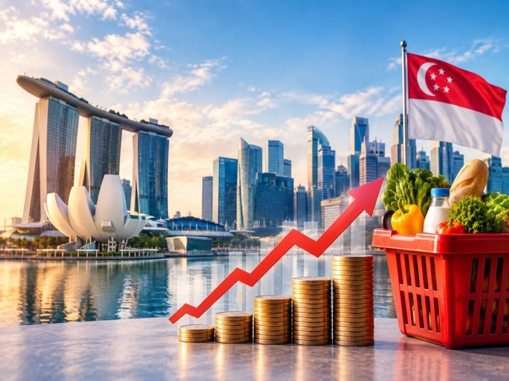 Singapore Core Inflation Hits Nearly Two-Year High in August
