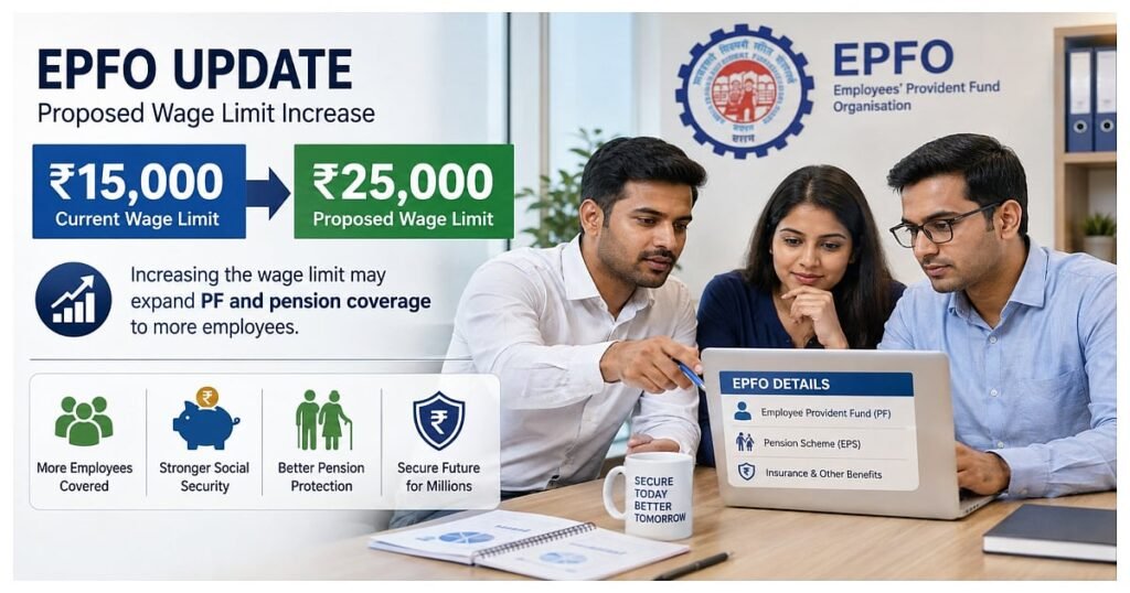 EPF, EPS Wage Ceiling May Rise to ₹25,000 from ₹15,000; Cabinet to Consider Proposal