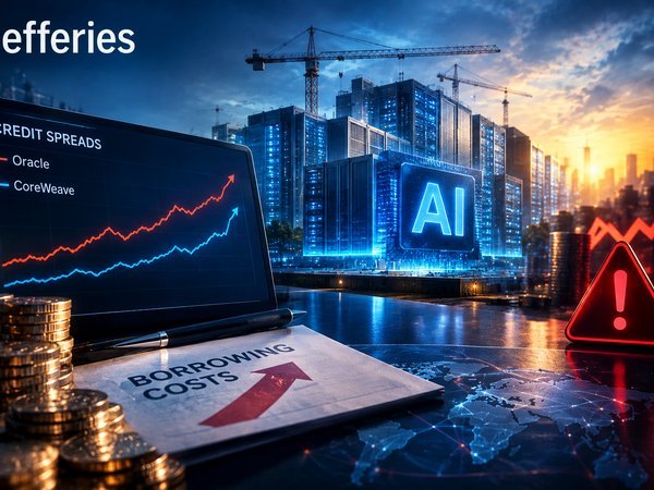 Rising Borrowing Costs Signal Funding Risks for Global AI Expansion: Jefferies Report