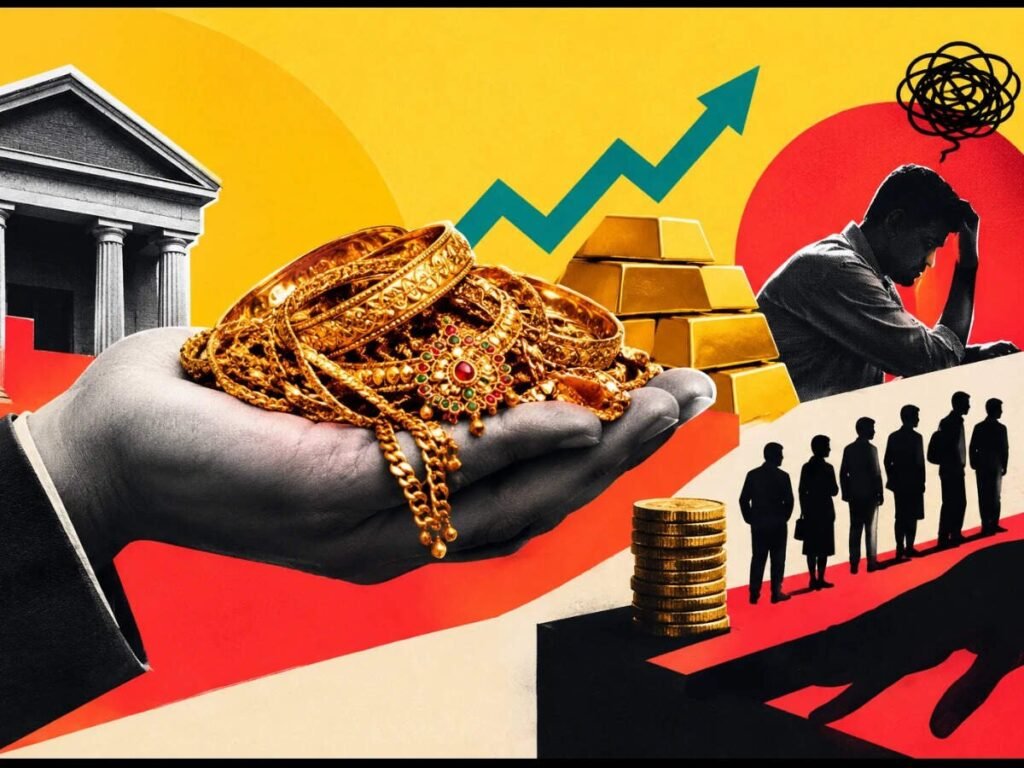 India’s Glittering Gold Loan Sector Risks Sliding Into a Dark Zone Amid Rising Stress and Regulatory Scrutiny