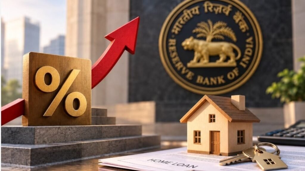 RBI Rate Hike: How the 25 bps Repo Rate Increase Impacts Your Home Loan EMIs