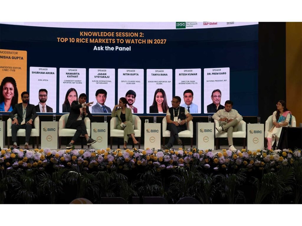 India has potential to export 20-25 million tonnes of rice annually, says industry expert Stills from the panel discussion (Photo/ANI)