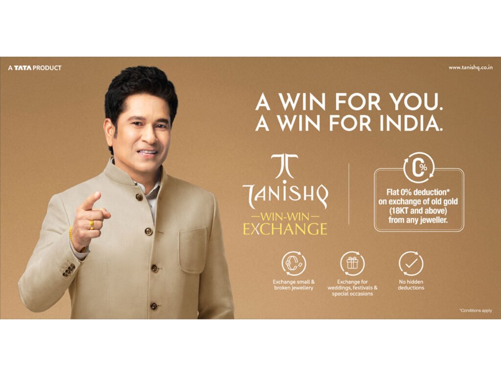 Tanishq Strengthens Its Gold Exchange Promise With Consumer-First Solutions Rooted in Regional Needs Tanishq Gold Exchange | A win for you. A win for India