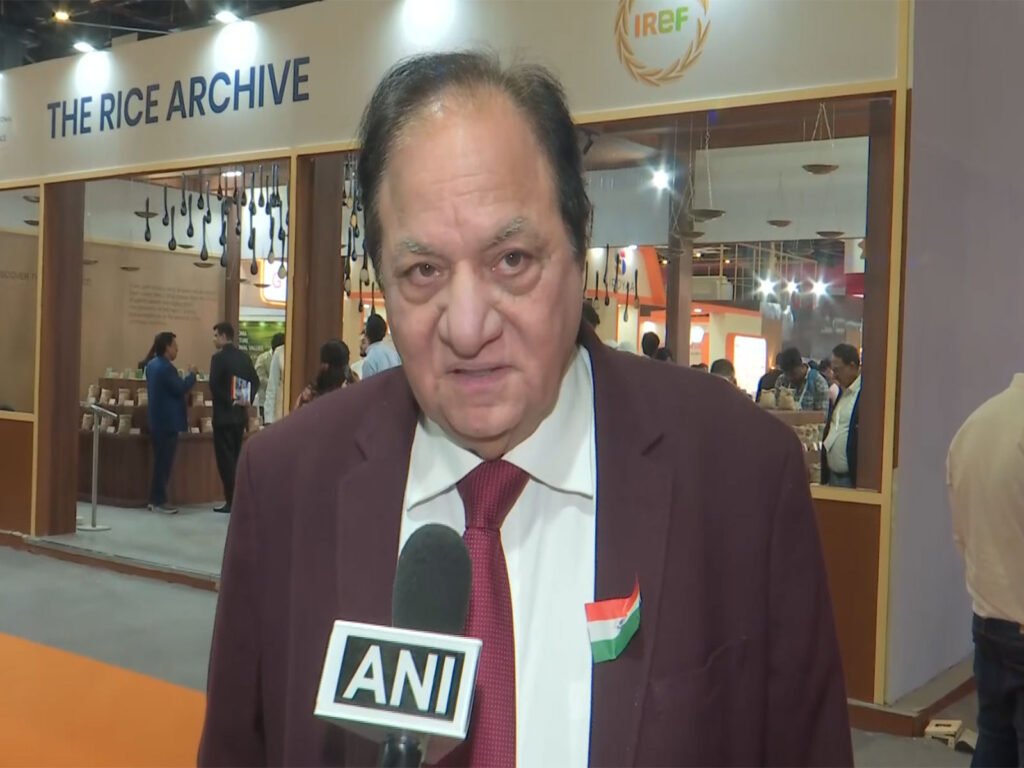 India’s basmati rice yield likely to be 5-10% higher this year: Industry leader Rajeev Setia, President, Basmati IREF and Joint Managing Director, Chaman Lal Setia Exports Ltd (Photo/ANI)