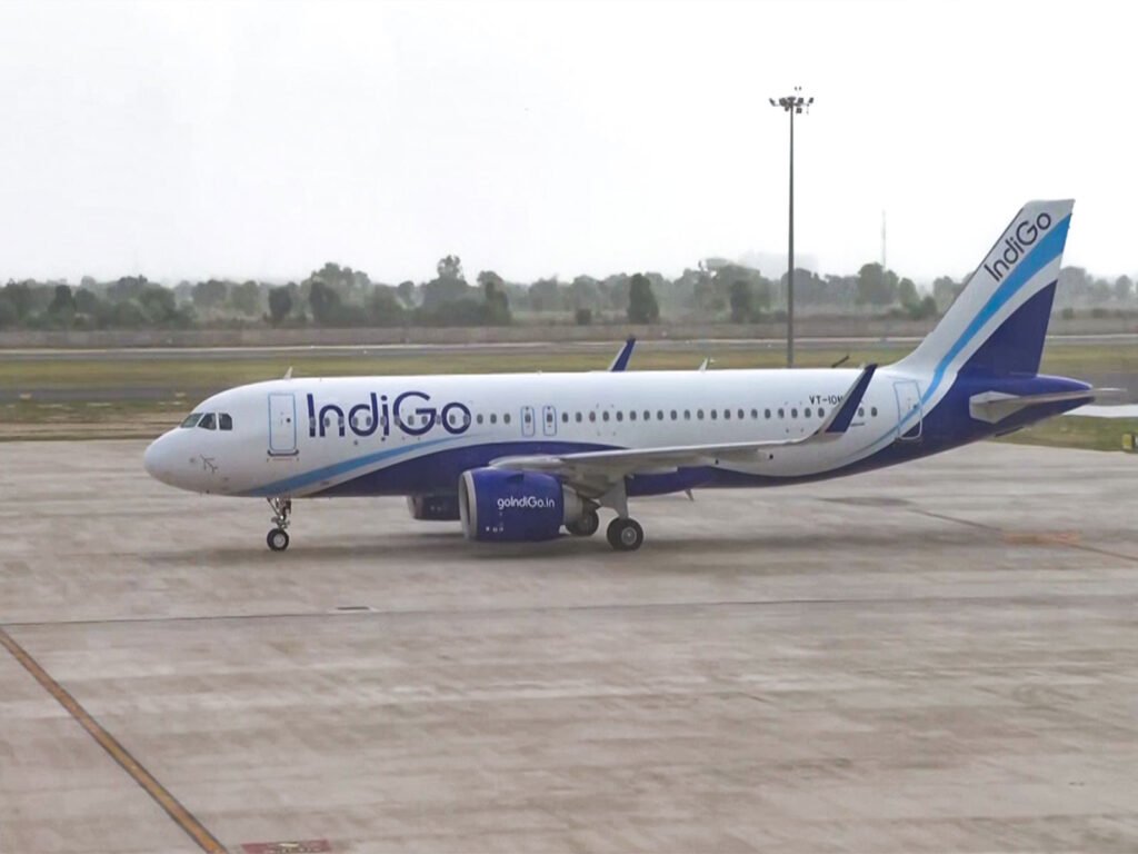 IndiGo, Adani Airports announce phased expansion of international flight operations at Navi Mumbai Airport Representative Image (File Photo/ANI)