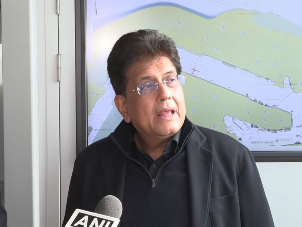 “Next two decades should see this doubling twice over”: Piyush Goyal on India’s port capacity Union Commerce and Industry Minister Piyush Goyal (Photo/ANI)