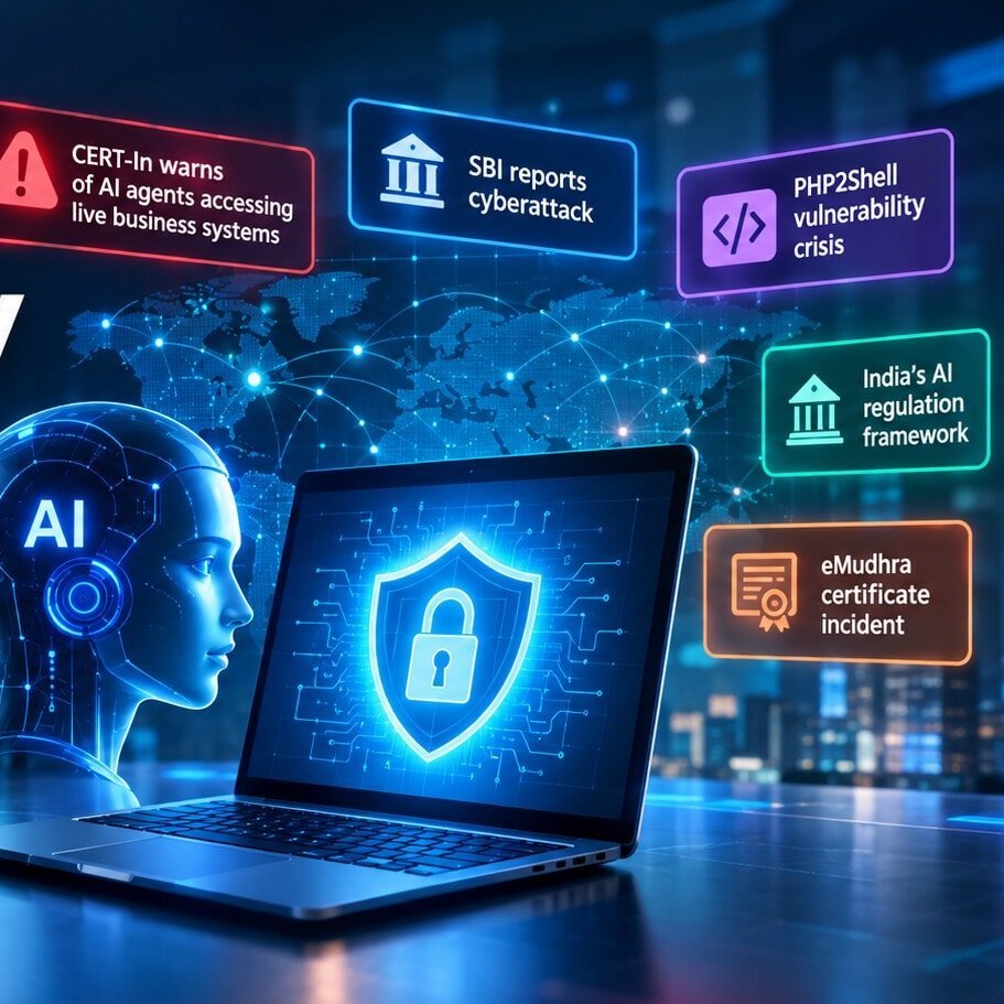 AI and Cybersecurity Weekly Roundup: SBI Data Leak, India’s AI Guidelines, eMudhra CA Vulnerabilities & Global Security Threats