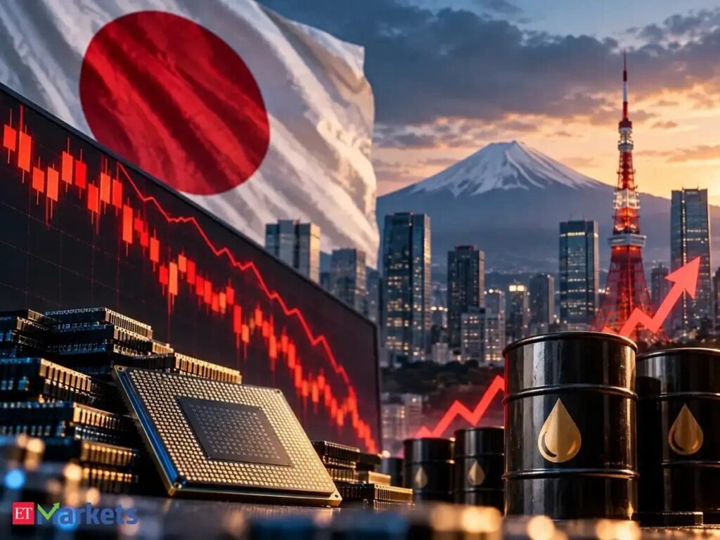 Japan’s Nikkei Falls 2% as Tech Selloff, Rising Oil Prices Fuel Inflation Fears